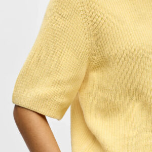 Leichter Kurzarm-Strickpullover Flo (versch. Farben)