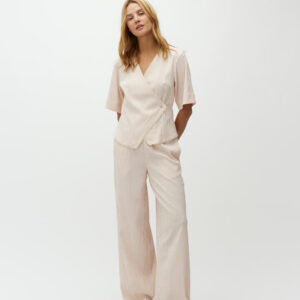 Weite Hose mit Streifen Leonella