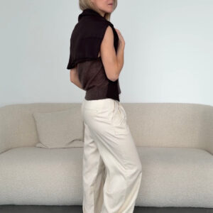 Weite Stoffhose Tuba