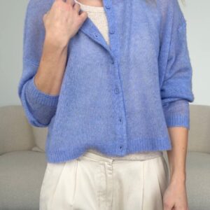 Leichte Strickjacke (versch. Farben)